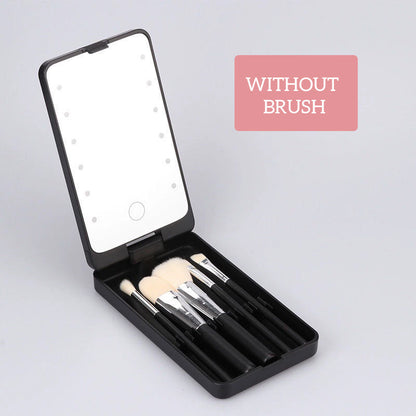 Rotatable LED make-up box folding mirror - Last Sale Day