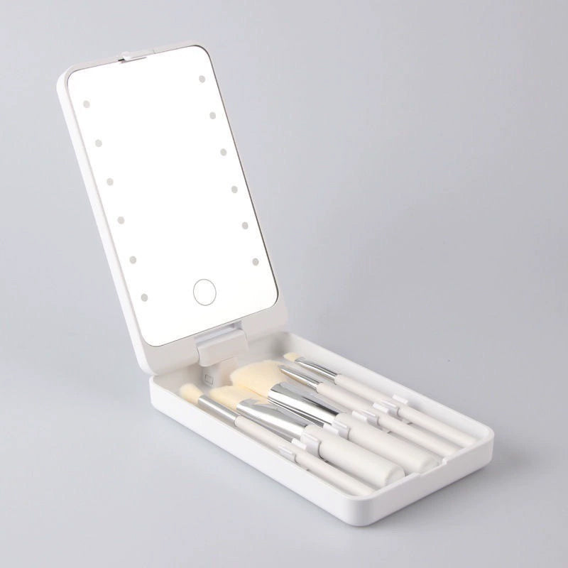 Rotatable LED make-up box folding mirror - Last Sale Day